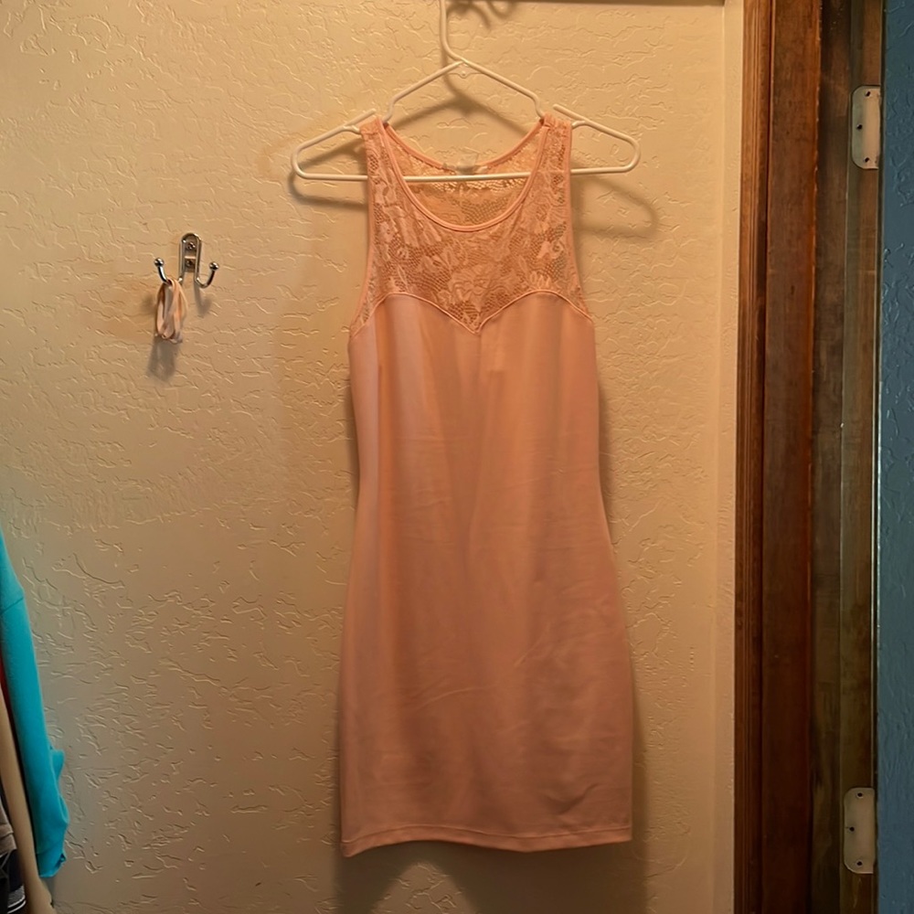 2/$12 * Bodycon pink dress